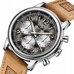 Zegarek Benyar BY5190 srebrny czarny 2