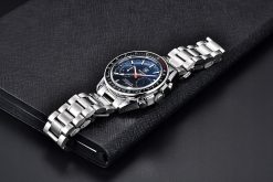 Zegarek Benyar BY5194 srebrny niebieski bransoleta 1