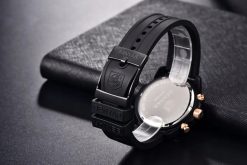 Zegarek Benyar BY5198 czarny czarny silikonowy pasek 5