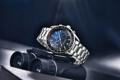Zegarek Benyar BY5194 srebrny niebieski bransoleta 2