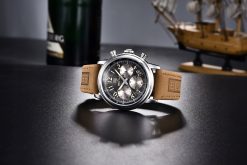 Zegarek Benyar BY5190 srebrny czarny 6