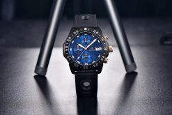 Zegarek Benyar BY5198 czarny niebieski silikonowy pasek 6