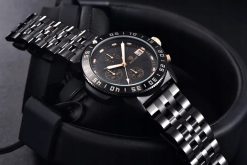 Zegarek Benyar BY5198 czarny czarny bransoleta 4