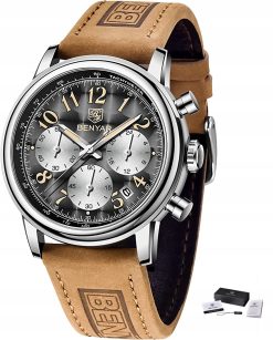 Zegarek Benyar BY5190 srebrny czarny