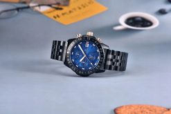 Zegarek Benyar BY5198 czarny niebieski bransoleta 2