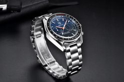 Zegarek Benyar BY5194 srebrny niebieski bransoleta 7