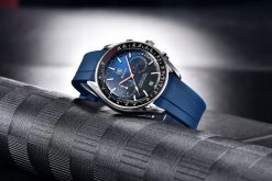 Zegarek Benyar BY5194 srebrny niebieski silikonowy pasek 3
