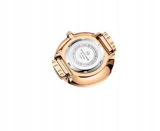 Piękny damski zegarek na bransolecie HANNAH MARTIN 1522 elegancki rose gold srebrny