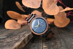 Drewniany zegarek męski BOBO BIRD T131-1 elegancki drewniana bransoleta 13