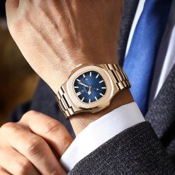 ZEGAREK MĘSKI ELEGANCKI POEDAGAR NA BRANSOLECIE PUDEŁKO DATOWNIK 6