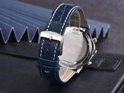 NIEBIESKI ZEGAREK MĘSKI BENYAR SKÓRZANY PASKEK DATOWNIK CHRONOGRAF PUDEŁKO 7 NIEBIESKI ZEGAREK MĘSKI BENYAR SKÓRZANY PASKEK DATOWNIK CHRONOGRAF PUDEŁKO 7