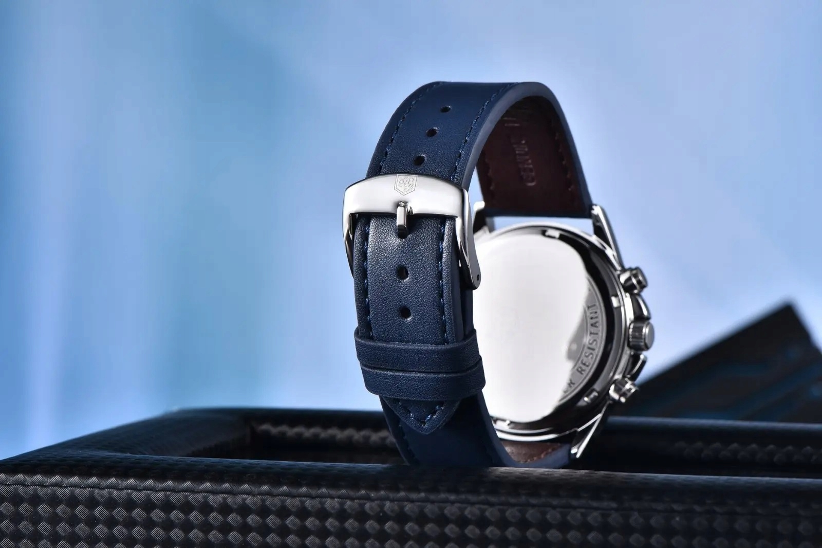 CZARNY ZEGAREK MĘSKI BENYAR NA SKÓRZANYM PASKU ELEGANCKI CHRONOGRAF PUDEŁKO CZARNY ZEGAREK MĘSKI BENYAR NA SKÓRZANYM PASKU ELEGANCKI CHRONOGRAF PUDEŁKO