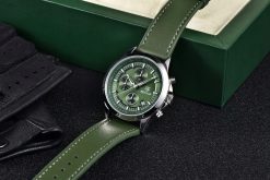 CZARNY ZEGAREK MĘSKI BENYAR NA SKÓRZANYM PASKU ELEGANCKI CHRONOGRAF PUDEŁKO 3 CZARNY ZEGAREK MĘSKI BENYAR NA SKÓRZANYM PASKU ELEGANCKI CHRONOGRAF PUDEŁKO 3