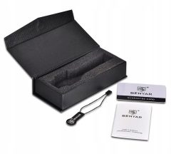 NIEBIESKI ZEGAREK MĘSKI BENYAR SKÓRZANY PASKEK DATOWNIK CHRONOGRAF PUDEŁKO 9 NIEBIESKI ZEGAREK MĘSKI BENYAR SKÓRZANY PASKEK DATOWNIK CHRONOGRAF PUDEŁKO 9