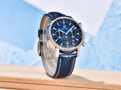 NIEBIESKI ZEGAREK MĘSKI BENYAR SKÓRZANY PASKEK DATOWNIK CHRONOGRAF PUDEŁKO 3 NIEBIESKI ZEGAREK MĘSKI BENYAR SKÓRZANY PASKEK DATOWNIK CHRONOGRAF PUDEŁKO 3